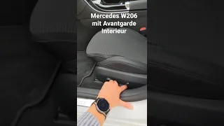 Sitztiefenverstellung beim neuen Mercedes W206 C-Klasse 2021