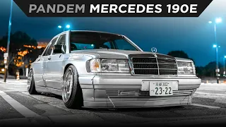 KEI MIURA'S DAILY DRIVEN PANDEM MERCEDES 190E | #TOYOTIRES | [4K60]
