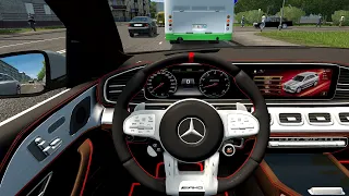 Mercedes - AMG GLE53 2020 - City Car Driving - Logitech G29 Steering Wheel Gameplay