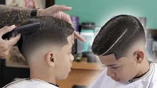 COMO FAZER DEGRADÊ MÉDIO EM CORTE RAZOR PART / MID FADE EM CLIENTE CONFUSO