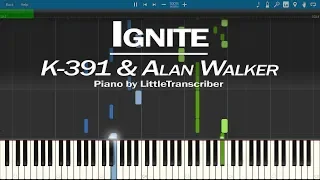 K-391 & Alan Walker - Ignite (Piano Cover) ft Julie Bergan & Seungri by LittleTranscriber