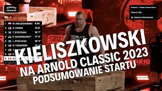 MATEUSZ KIELISZKOWSKI Podsumowanie startu na Arnold STRONGMAN Classic 2023