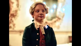 Wunderkind Philip Hahn als Mozart im Kinofilm "Il Boemo"