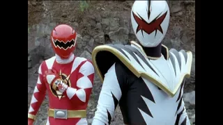 Red Ranger vs White Ranger Battle | White Thunder | Dino Thunder | Power Rangers Official