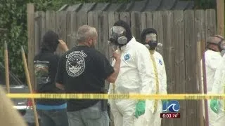 Strong smell leads police to meth lab