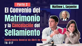 El Convenio del Matrimonio y la Cancelación del Sellamiento