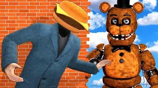 I Became WITHERED FREDDY and Found My Friends in Gmod! (Garry's Mod Hide and Seek)