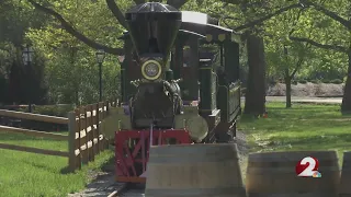 Carillon train takes visitors on a trip back in time