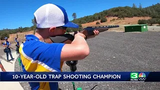 ‘It’s really special to me’: 10-year-old Tuolumne County trap shooter now best in the nation