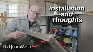 LG QuadWash Dishwasher: Installation and First Thoughts