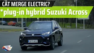 TEST: Suzuki Across - cât merge EXCLUSIV electric [AUTONOMIA REALĂ]