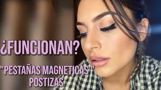 Probando pestañas postizas Magnéticas que pedí por Internet