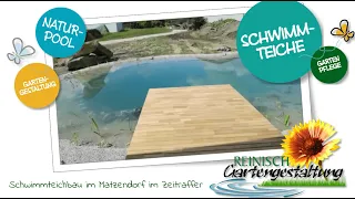 Schwimmteichbau im Zeitraffer