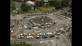 CRAZIEST ROUNDABOUT SYSTEM EVER (7 ROUNDABOUTS IN 1!) #shorts