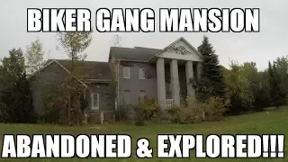 Exploring an Abandoned Biker Gang Mansion #Urbex #Exploring #AbandonedMansion