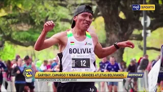 Garybay, Camargo y Ninavia, grandes atletas bolivianos. Coronaron un gran 2022.