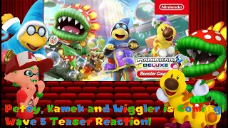 BMF100: Green, Petey, Kamek & Wiggler Reacts to Mario Kart 8 Deluxe Wave 5 DLC Teaser Trailer!