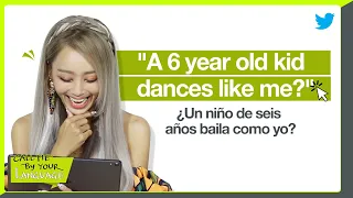 HYOLYN replies to fans in SPANISH | #CBL (CALL ME BY YOUR LANGUAGE)