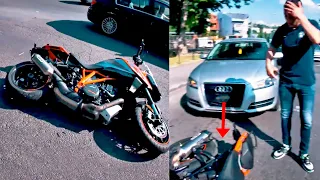 AUDI REAR ENDED KTM SUPER DUKE - There's NO LIFE Like the BIKE LIFE! [Ep.#147]