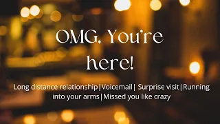 ASMR| I Finally Get to Hold You Again [Long distance] [Surprise Visit]