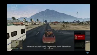 GTA V Trevor has a phone call with chef after Killing Ortega