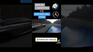 BMW M5 COMPETITION Vs. MERCEDES AMG GT63S