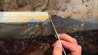 How A Moldy Watercolor Painting Is Professionally Restored