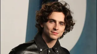 woman - timothée chalamet