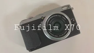 후지 x70 개봉기, 첫인상, 기능 및 단점들 / Fujifilm x70