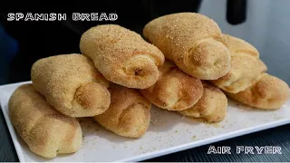 SPANISH BREAD ON AIR FRYER l SIMPLE BAKING