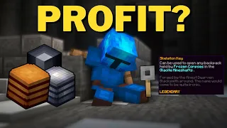 Loot From 100 Frozen Corpses In The Glacite Tunnels | Hypixel Skyblock