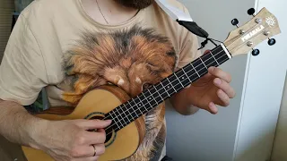 урок на укулеле Полюшко-поле мелодия