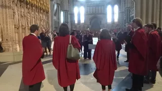 Choir in York Minster