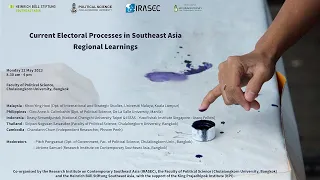 Current Electoral Processes in Southeast Asia - Regional Learnings