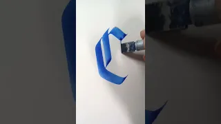 Calligraphy with pilot pen || #shorts #thinkingart