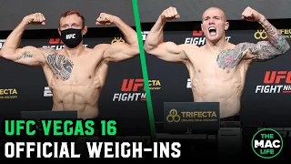 UFC Vegas 16: Jack Hermansson vs. Marvin Vettori Official Weigh-Ins