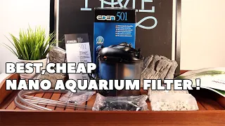 BEST Nano Tank FILTER Eden 501 - BETTA Aquarium and Aquascaping Love