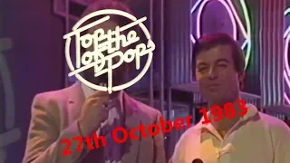 Top of the Pops Chart Rundown - 27th October 1983 (Tony Blackburn & Dave Lee Travis)