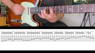 Quick lick #2 - Climbing up pentatonic scale in A minor.