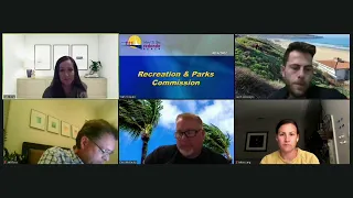 Redondo Beach Recreation and Parks Commission April 13, 2022