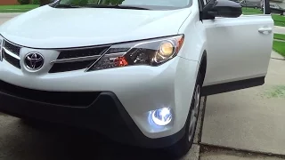 2015 Toyota RAV4 LE Fog Light Installation