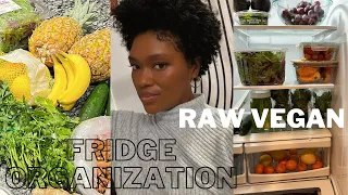 Raw Vegan Grocery Haul + Fridge Organization