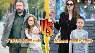 Knox Jolie-Pitt VS Violet Affleck (Ben Affleck's Daughter) Transformation ★ From Baby to 2022