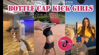 Bottle Cap Kick Challenge Compilation Girls Edittion - Best TikTok Challenges 2019 #bottlecap