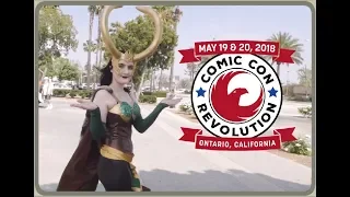 Comic Con Revolution 2018 ʕ•ᴥ•ʔ Cosplayers