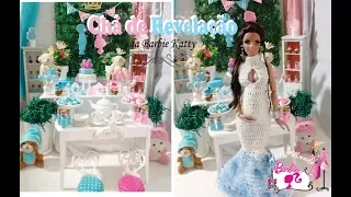 NOVELA DA BARBIE KATTY  - Capítulo 1 - Chá de Revelação  - BABY REVELATION !!!