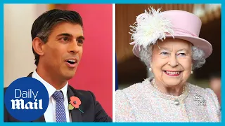 Rishi Sunak honours late Queen Elizabeth II in Buckingham Palace speech