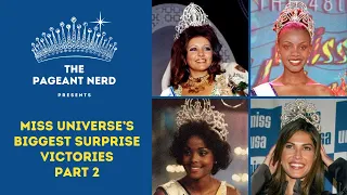 Miss Universe’s Biggest Surprise Victories (Part 2 of 2) TPN#4