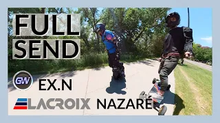ESK8 vs EUC - Lacroix Nazaré x Begode EXN - Electric Skateboard x Electric Unicycle - Fast Eskate