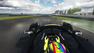 Onboard: First Laps with Lewis and the F1 W14(Assetto Corsa)